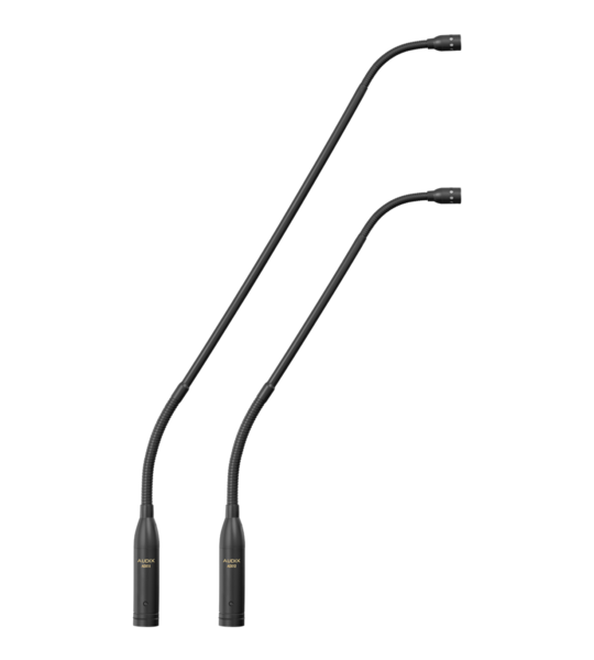 ADX12 12" MINIATURE GOOSENECK CONDENSER MICROPHONE, WITH UNIFORMLY CONTROLLED CARDIOID PATTERN / BLACK
